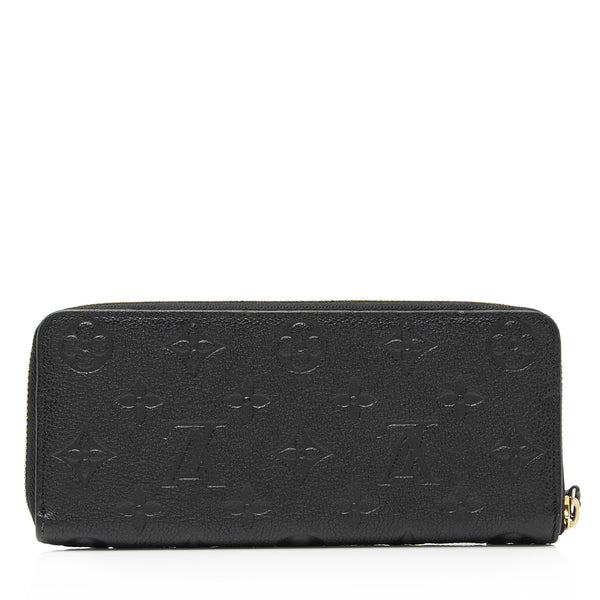 Louis Vuitton M61265 Clemence Wallet Monogram Empreinte Leather