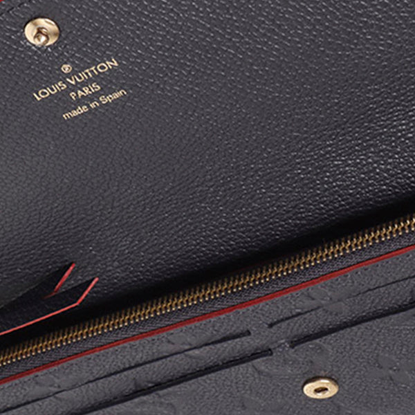 Louis Vuitton Emilie Wallet Monogram Empreinte Leather - Rose