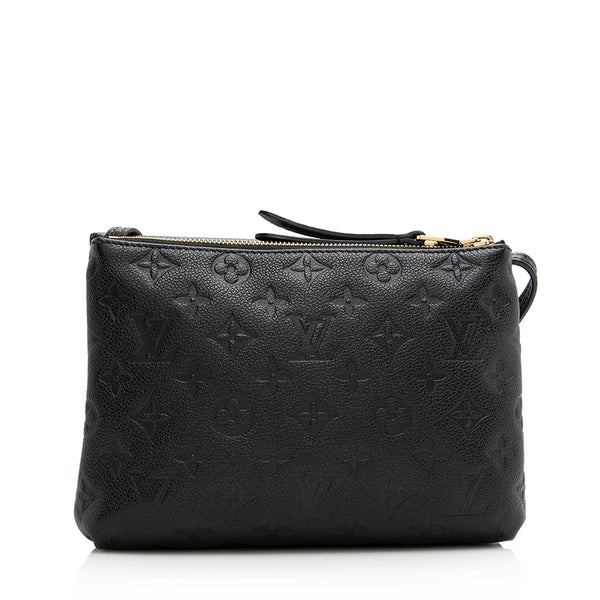 Louis Vuitton - Black Empreinte Leather Pallas Crossbody Bag