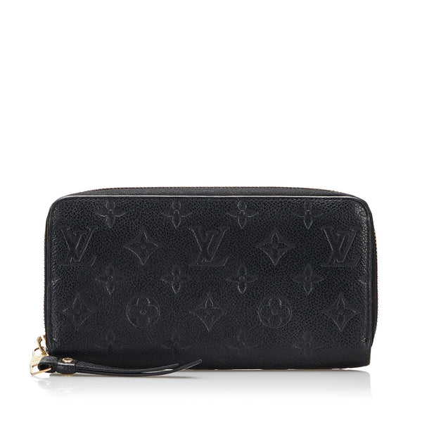 Louis Vuitton Wallet Pont Neuf Monogram Empreinte Black