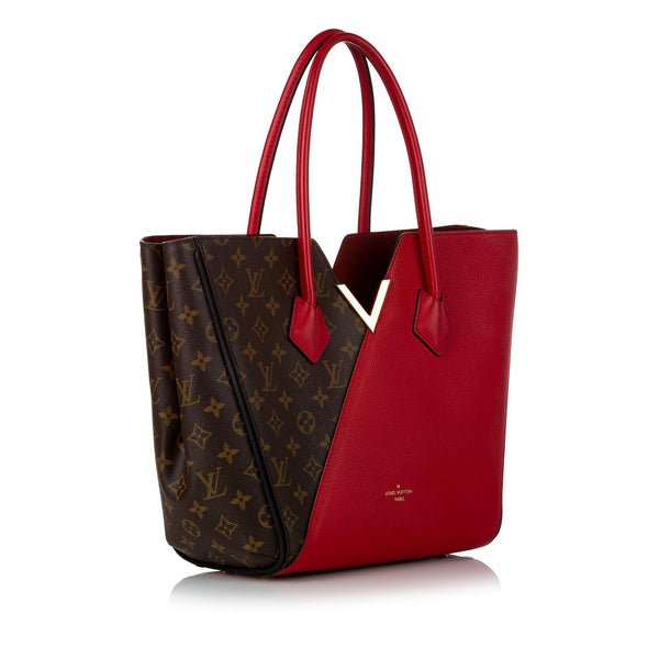 louis vuitton kimono handbag red monogram