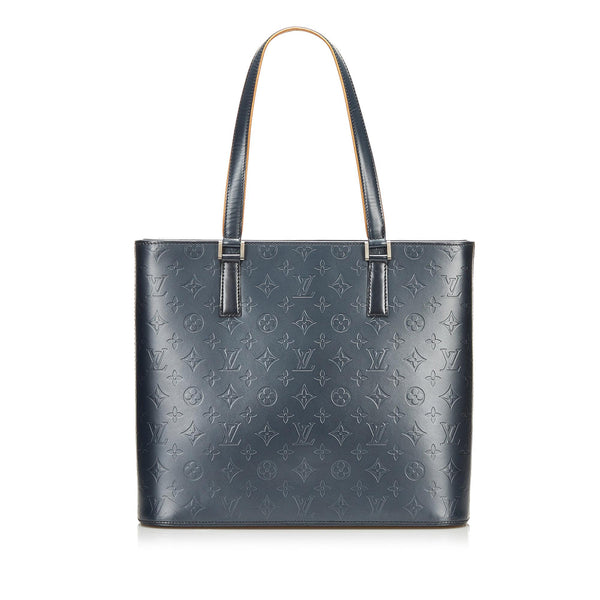 Louis Vuitton Dark Grey Monogram Vernis Mat Wilwood Tote Bag