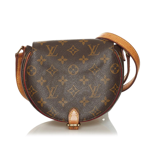 Louis Vuitton Classic Monogram Canvas Sac Tambourine Crossbody Bag