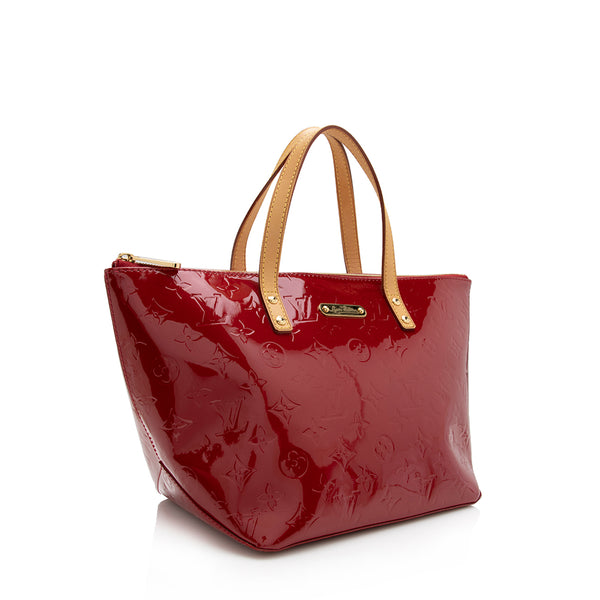 louis vuitton red patent leather bag