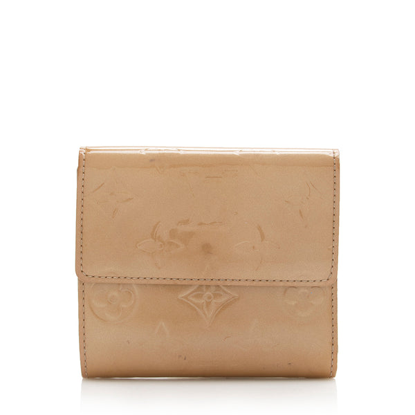 Louis Vuitton Vernis Elise Carte de Viste Bi-Fold Wallet