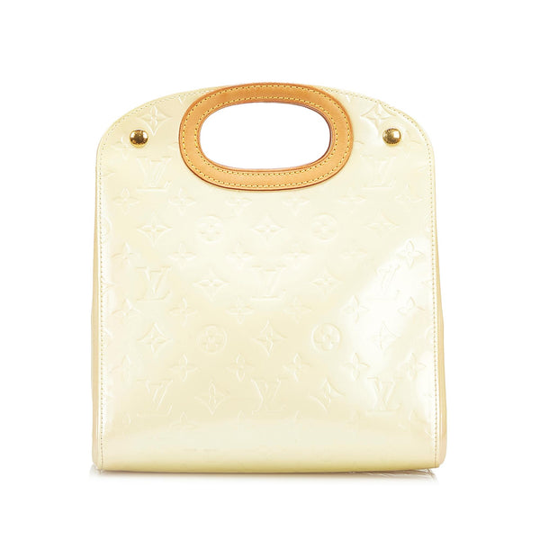 Louis Vuitton Vintage Green Vernis Monogram Handbag/ Shoulder Bag