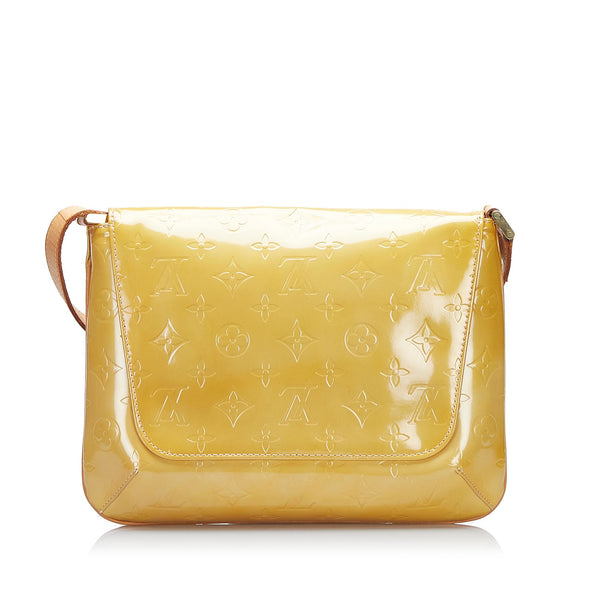 Louis Vuitton, Bags, Authentic Louis Vuitton Vernis Thompson Street  Shoulder Bag Yellow