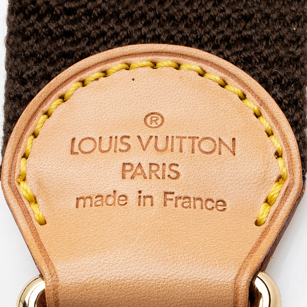 Louis Vuitton Leather Adjustable 25mm Shoulder Strap (SHF-20283) – LuxeDH