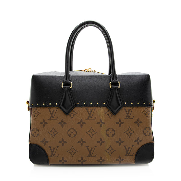 Louis Vuitton City Malle MM Reverse Monogram Hand Bag