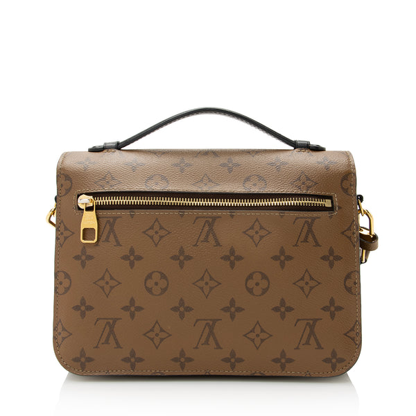 Louis Vuitton 2015 Monogram Pochette 'Metis' Top Handle Bag w