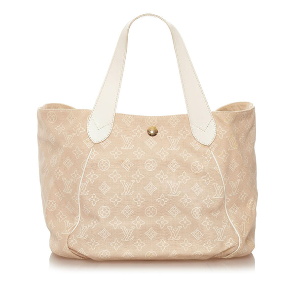 Louis Vuitton Pink Canvas Cabas Ipanema Tote Gm