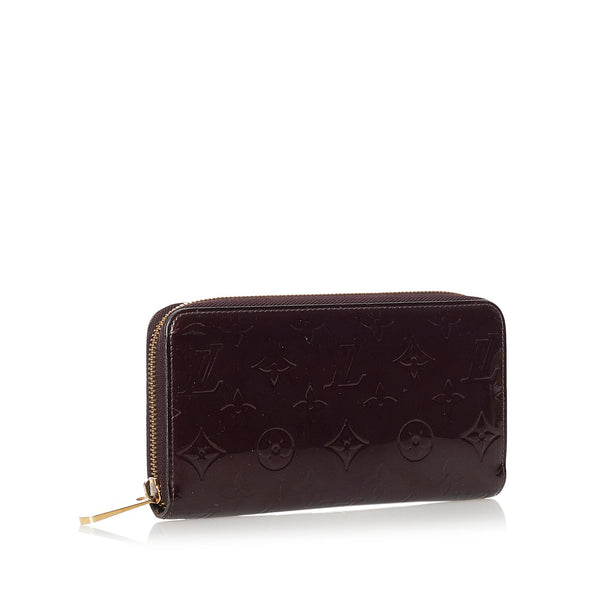 Louis Vuitton Zip Long Wallet Golden Vernis M91470 - Ruby Lane