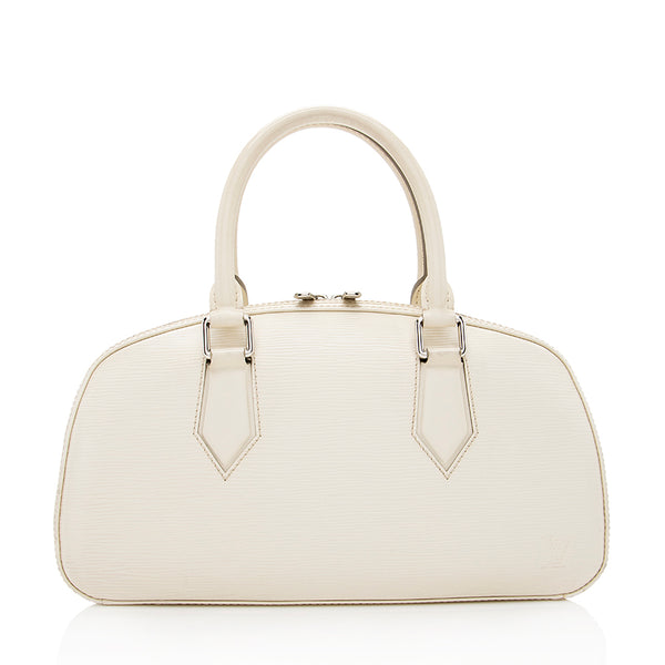 Louis Vuitton Louis Vuitton Alma White Epi Leather Handbag