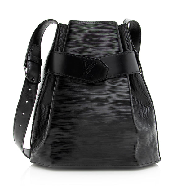 Louis Vuitton, Bags, Vintage Louis Vuitton Black Epi Leather Pm