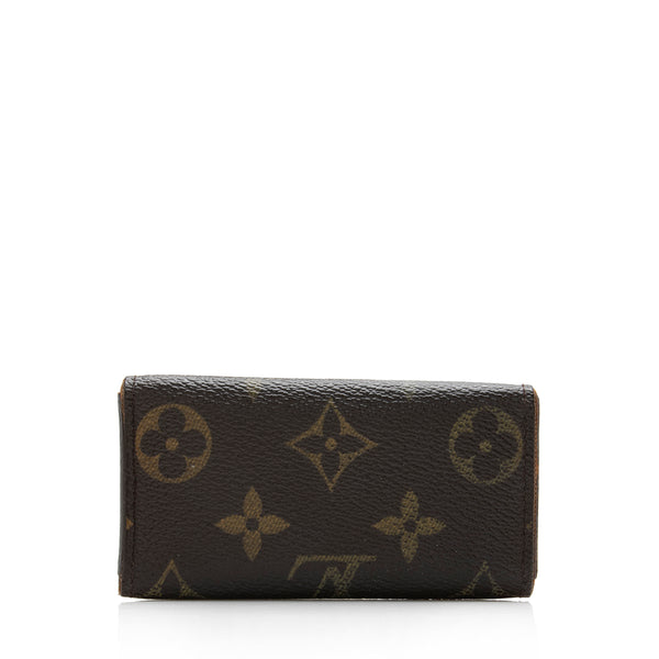 Brown Vintage Louis Vuitton Monogram Key Holder