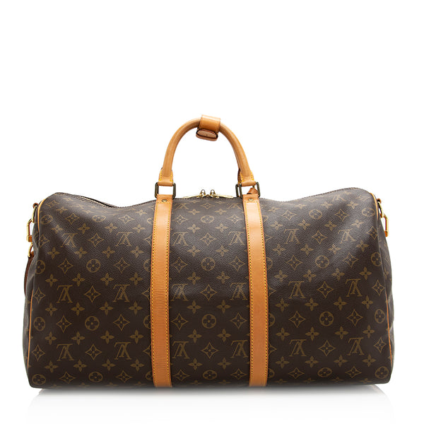 Monogram Keepall 55 Bandouliere – The Brown Bag Boutique