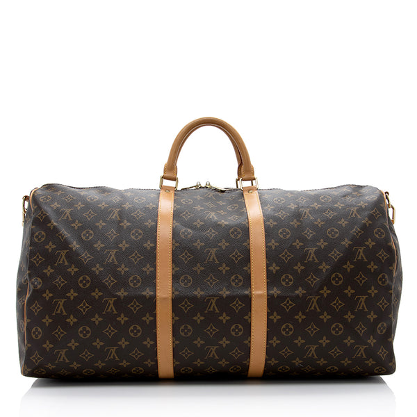 Louis Vuitton Keepall 45 Monogram Leather Authentic Bag for Sale