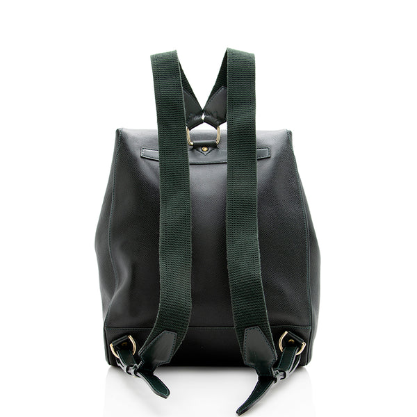 Louis Vuitton Epicea Green Taiga Leather Cassiar Backpack