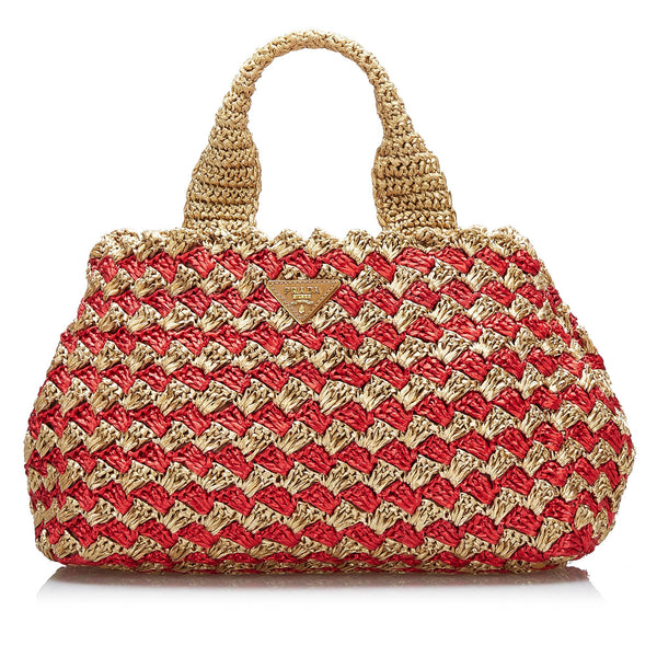 Prada Women's Crochet Shoulder Bag