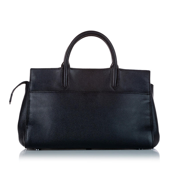 Saint Laurent Cabas Rive Gauche Leather Handbag