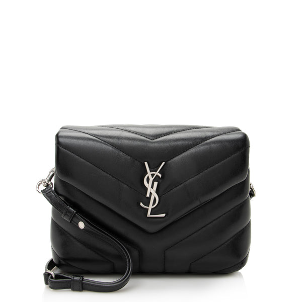 Saint Laurent Puffer Toy Quilted Leather Crossbody