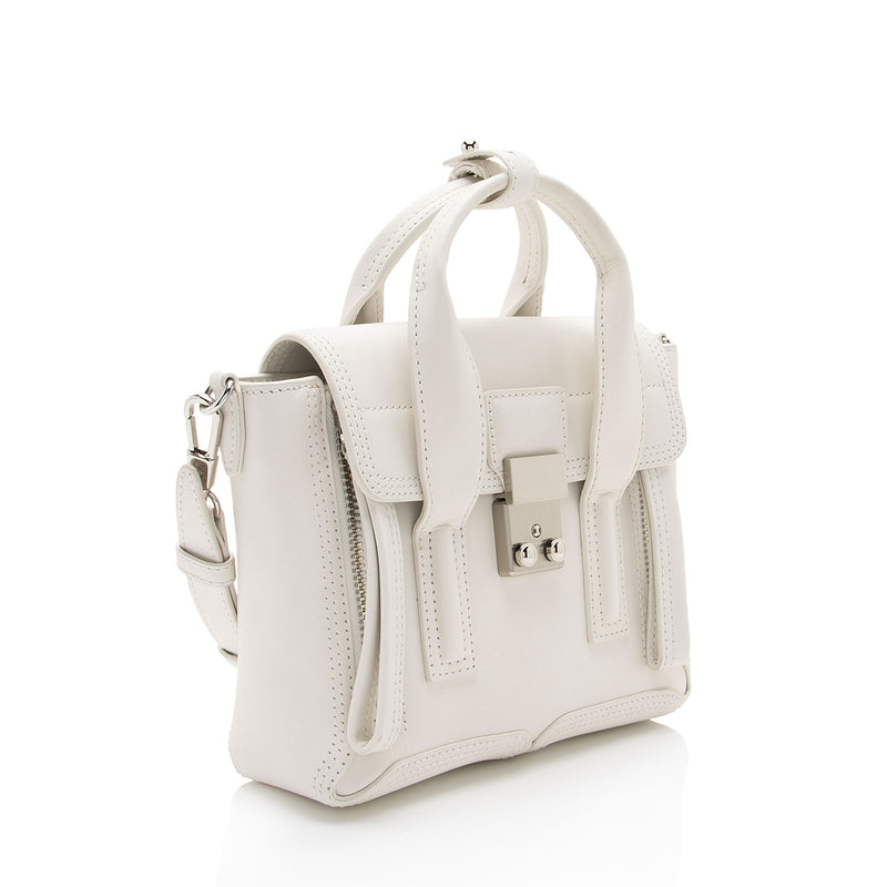 3.1 Phillip Lim Leather Pashli Mini Satchel (SHF-77CTky) – LuxeDH