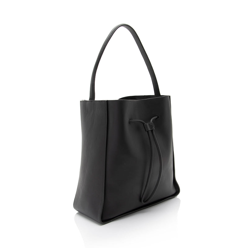 3.1 Phillip Lim Smooth Calfskin Soleil Large Bucket Bag (SHF