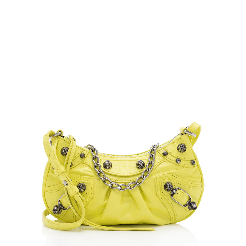 Balenciaga Agneau Le Cagole Mini Shoulder Bag (SHF-5lJviB) – LuxeDH