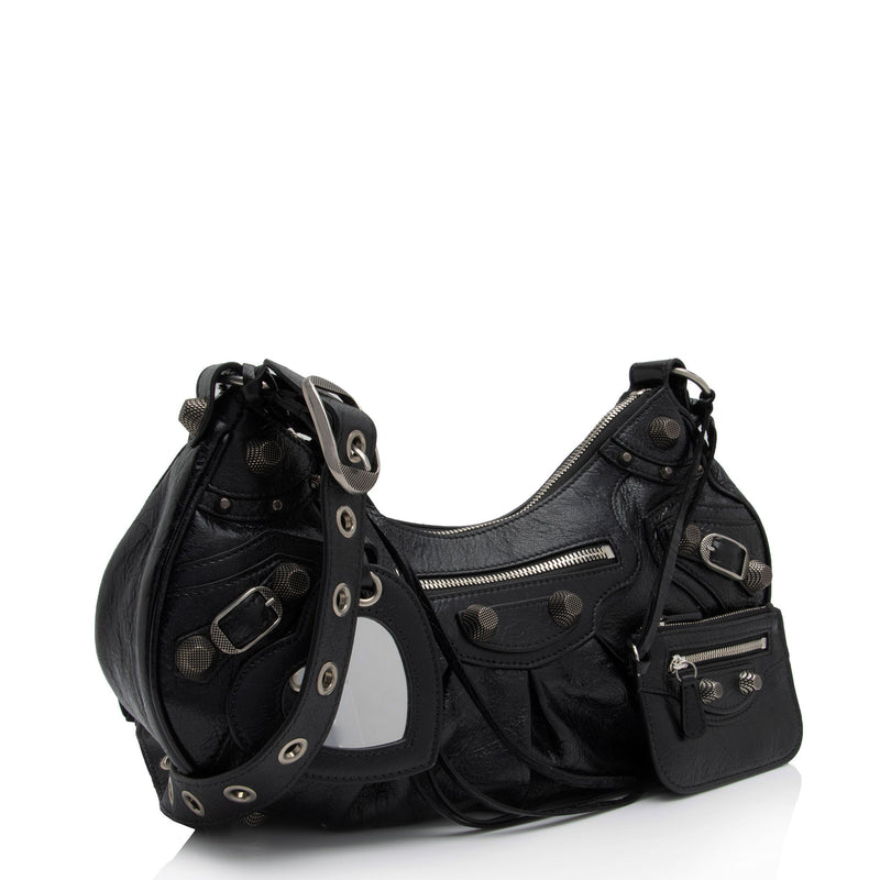 Balenciaga Agneau Le Cagole Small Shoulder Bag (SHF-NsZTFt)