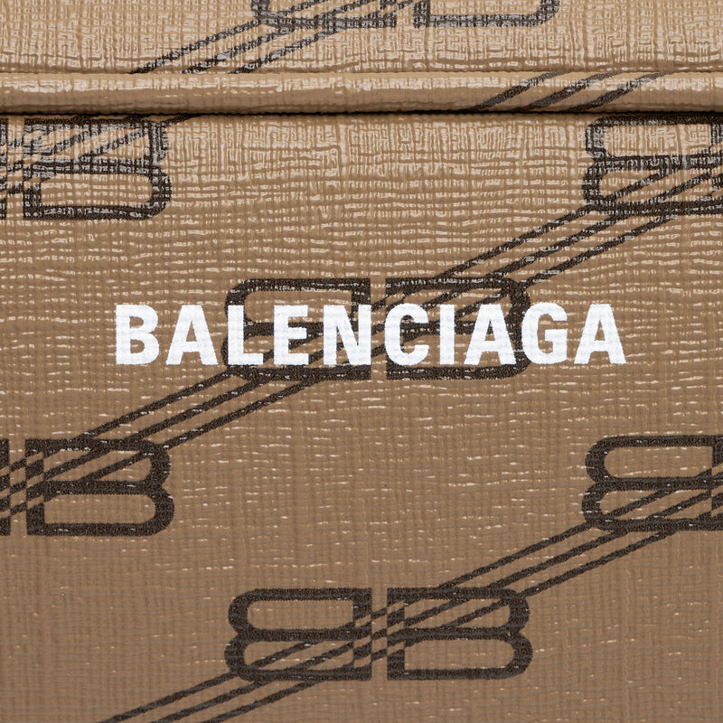 Balenciaga BB Monogram Canvas Medium Camera Bag (SHF-pcOicu)