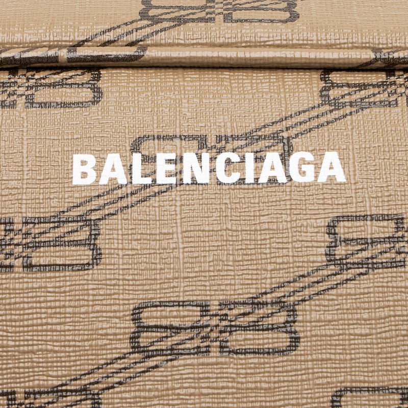 Balenciaga BB Monogram Canvas Signature Medium Camera Bag (SHF