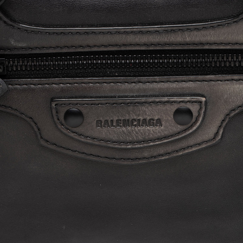 Balenciaga Grained Calfskin Neo Classic City Satchel (SHF-h4tc1d)