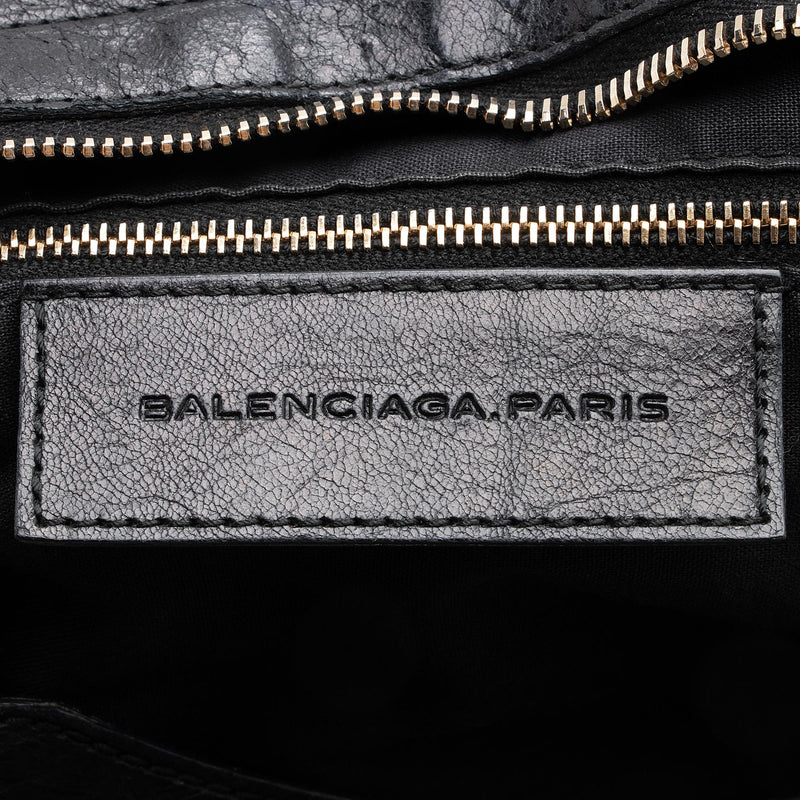 Balenciaga Chevre Giant 12 Part Time Satchel (SHF-22671)