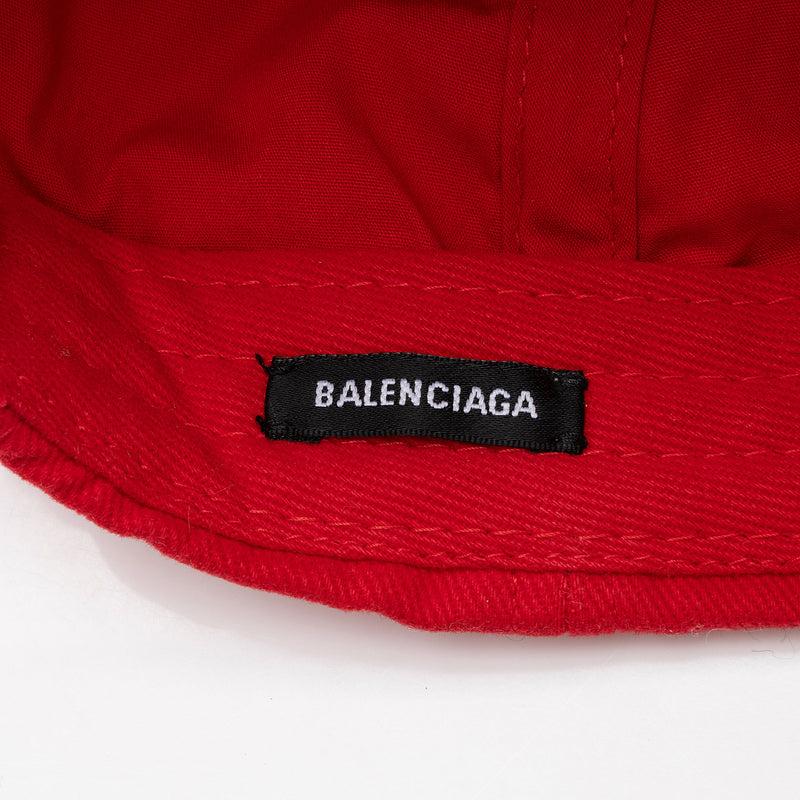 Balenciaga Cotton Logo Hat - Size L (SHF-yTnFo8)