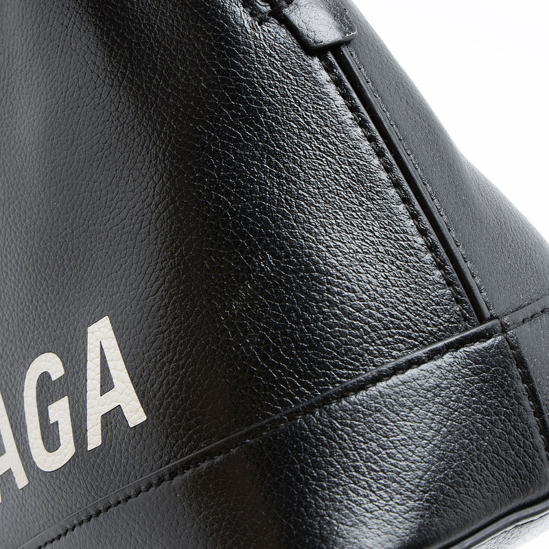 Balenciaga Grained Calfskin Ville Small Top Handle (SHF-3hXSBG)