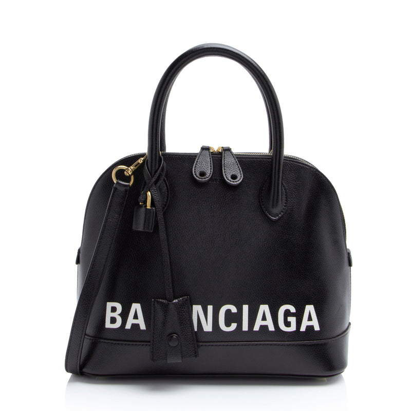 Balenciaga Grained Calfskin Ville Small Top Handle (SHF-3hXSBG)