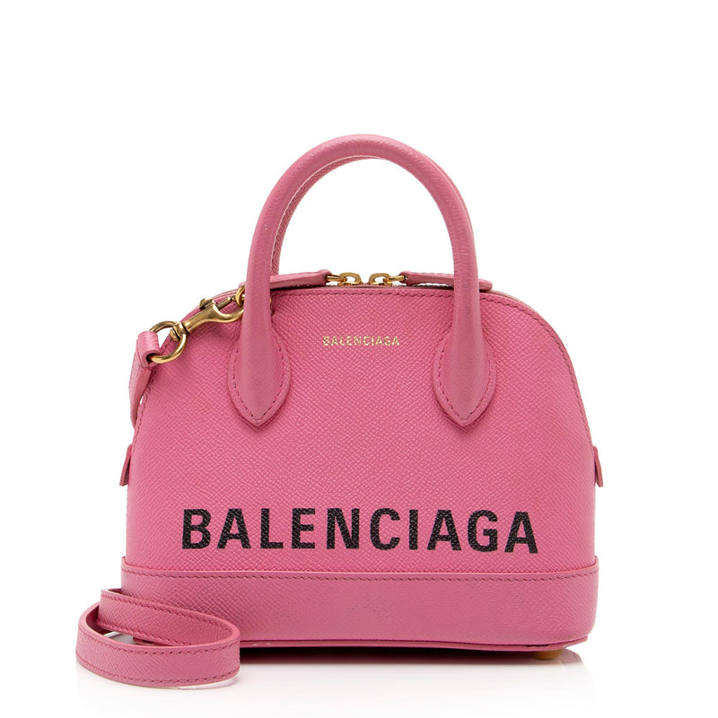 Balenciaga, Bags, Balenciaga Pink Xxs Shopper Tote Crossbody Strap