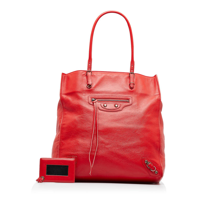 Balenciaga Authenticated Papier Leather Handbag