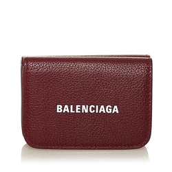 Balenciaga Papier Leather Wallet (SHG-MvgSy8)