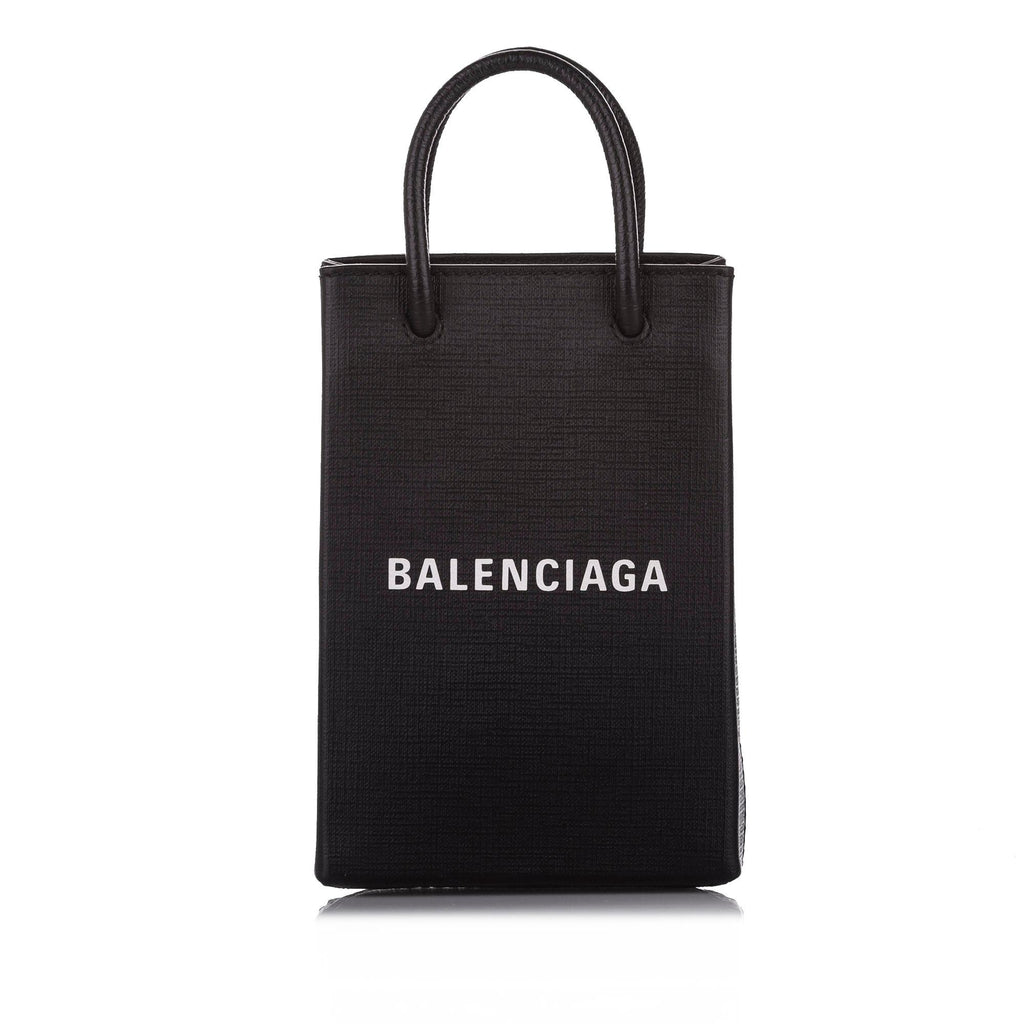 Balenciaga Shopping Phone Holder (SHG-rtJ8bu) – LuxeDH