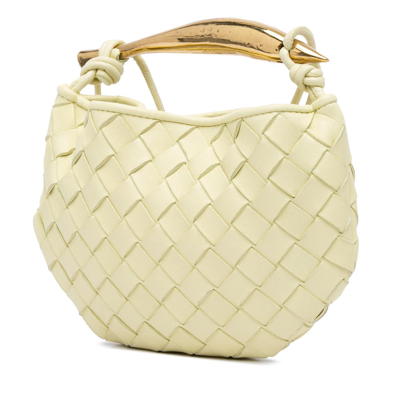 Bottega Veneta Baby Lambskin Intrecciato Sardine Bag (SHG-sXhd8S)