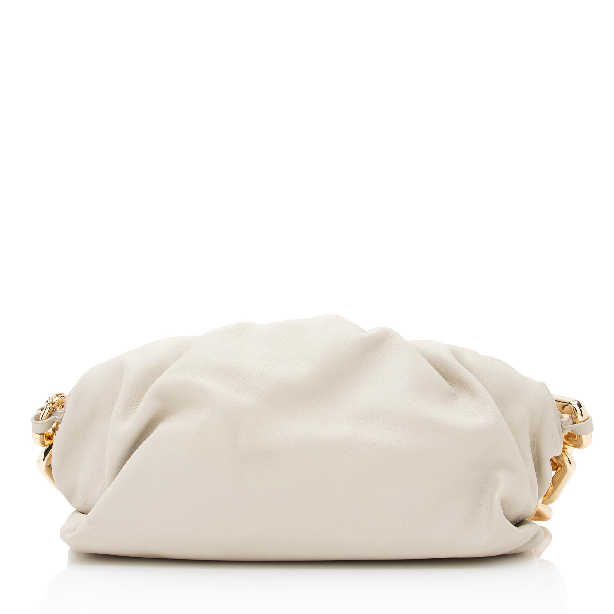 Bottega Veneta Calfskin The Chain Pouch - FINAL SALE (SHF-22839)