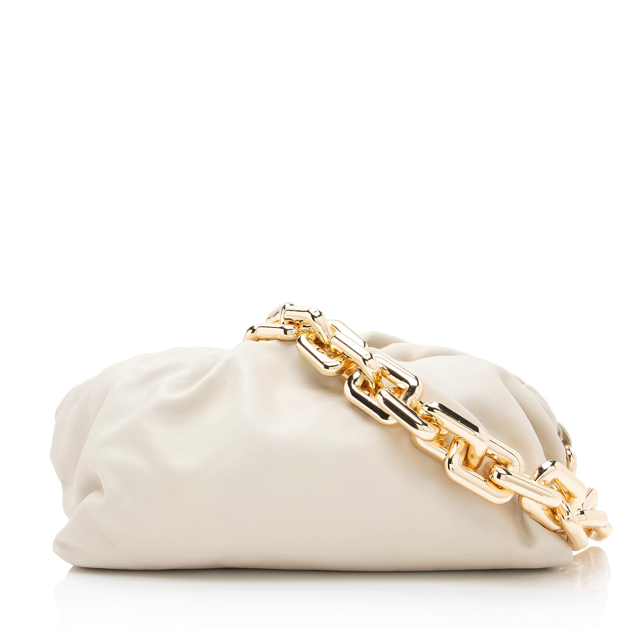 Bottega Veneta Calfskin The Chain Pouch - FINAL SALE (SHF-22839)