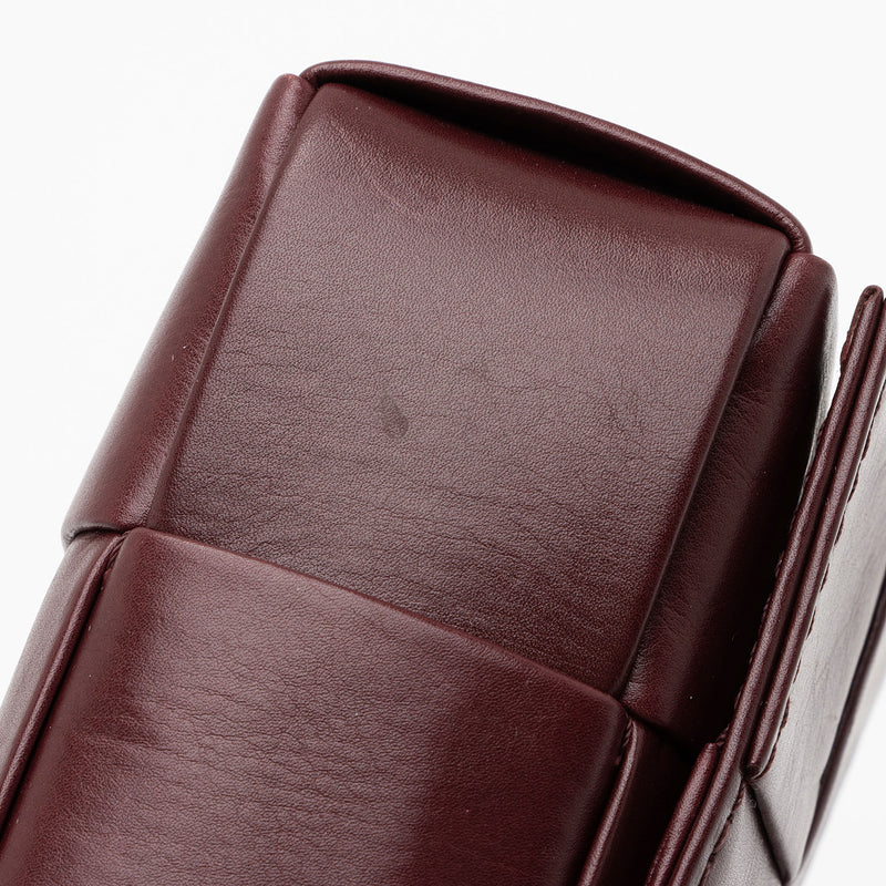 Bottega Veneta Men's Mini Cassette Cross-body Bag - Brown - Wallets