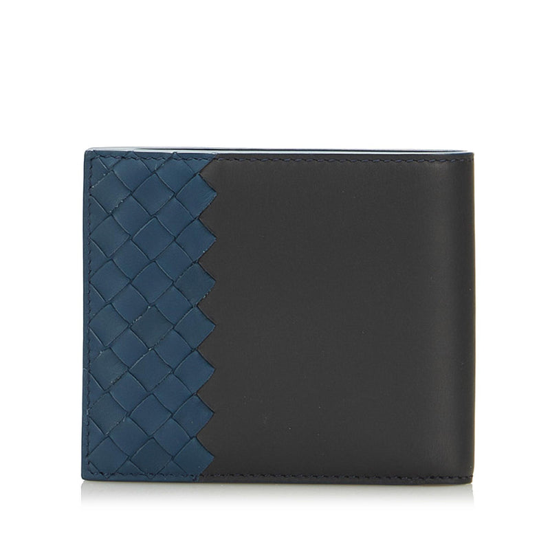 100% Brand New Men's Top ITALIAN Genuine Leather Trifold Wallet Purse Luxury