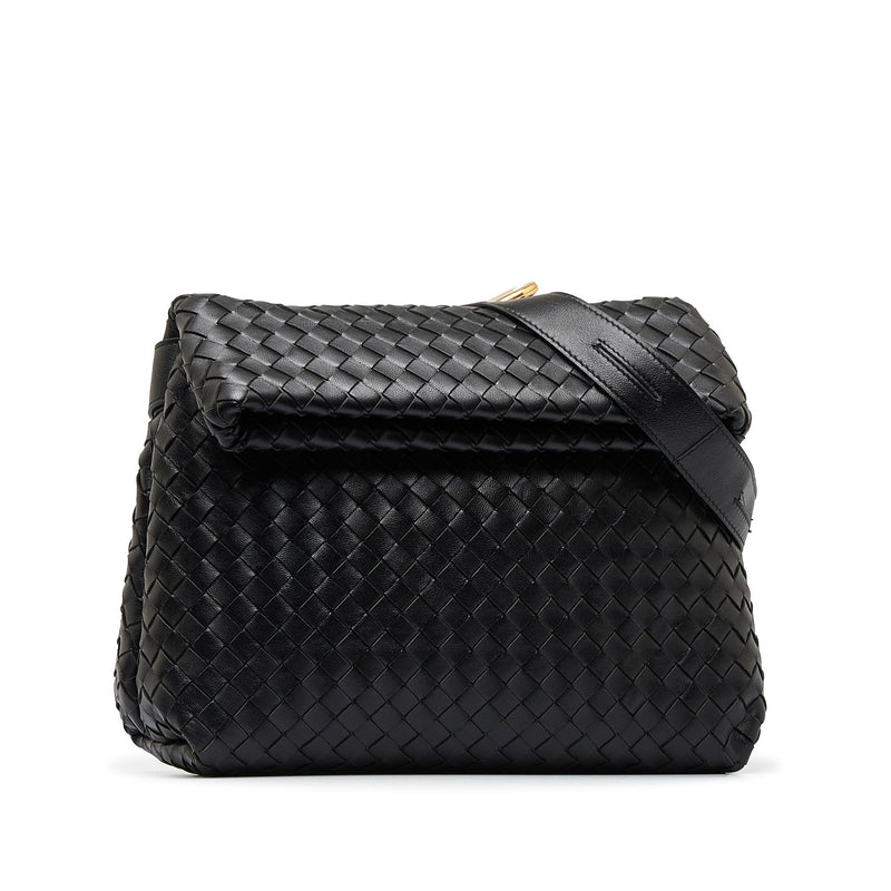 Bottega Veneta Intrecciato Fold Crossbody Bag (SHG-yjM3fp)