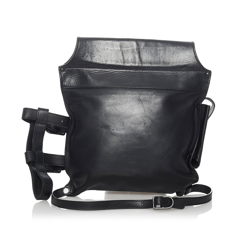 Bottega Veneta Intrecciato Belt Flap Camera Bag (SHG-sqwf3F) – LuxeDH