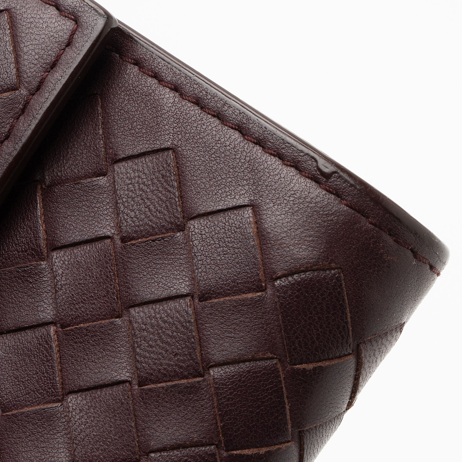 Bottega Veneta Intrecciato top Continental Wallet 11.22