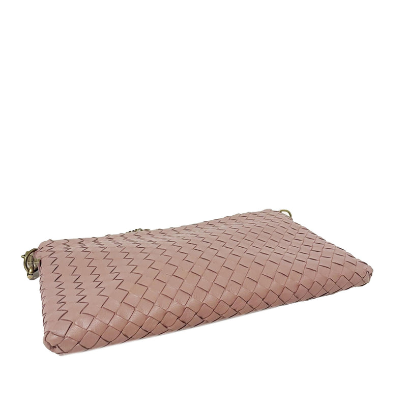 Bottega Veneta Intrecciato Nappa Wallet On Chain (SHG-eEcx1f)