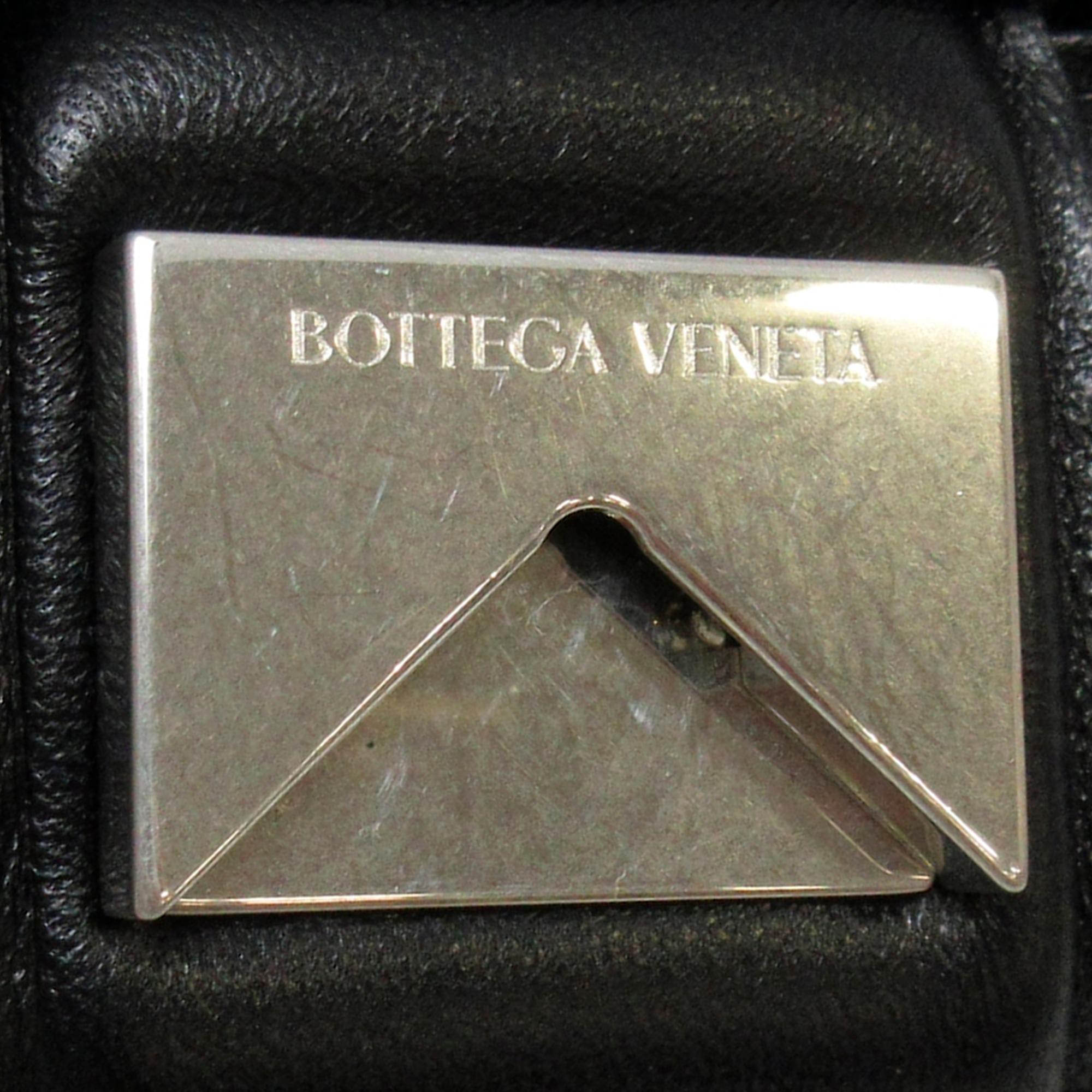 Bottega Veneta Lambskin Intrecciato Padded Chain Cassette Satchel (SHG-yBNHaB)